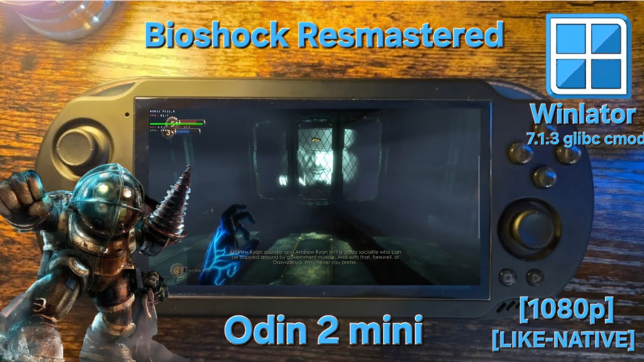 Winlator - Bioshock Remastered - Odin 2 mini (SD8G2) [LIKE-NATIVE]