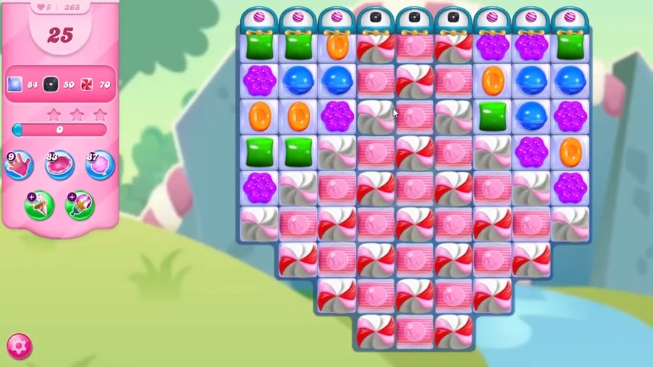 Candy Crush Saga LEVEL 365 NO BOOSTERS