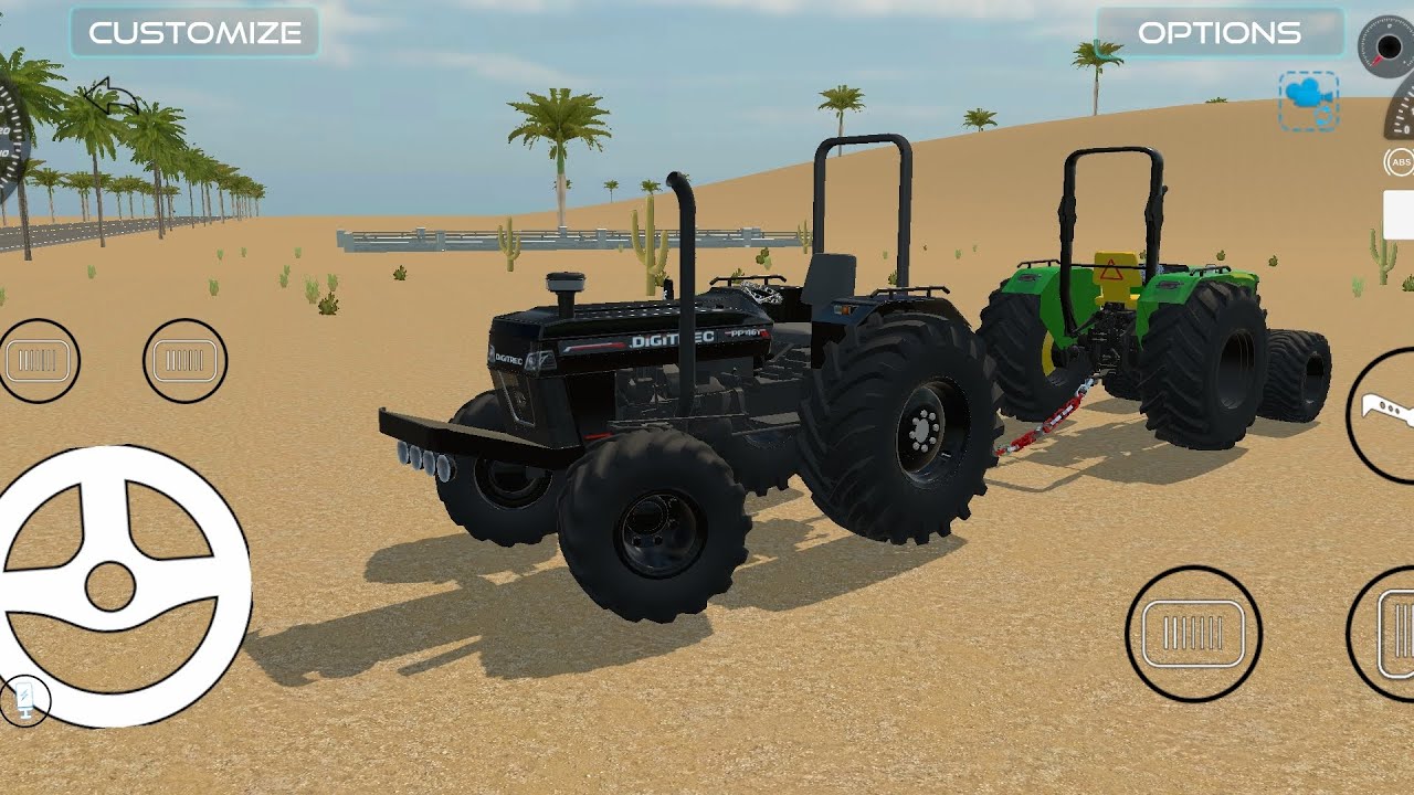 Digtrec vs John Deere 5310 tochan Indian vehicle simulator 