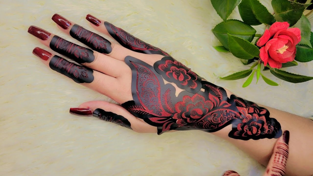 Amazing & Beautiful Mehndi Stencil Design | Elegant Sudanese Mehndi 2026