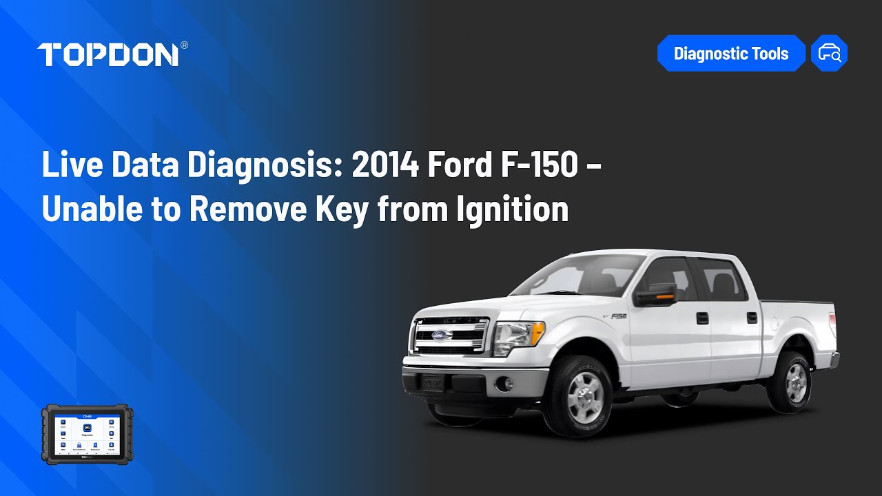 Диагностика в режиме реального времени: Ford F-150 2014 года — Не удается вынуть ключ из замка за...