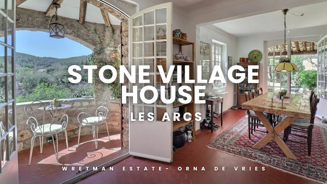 BEAUTIFUL STONE VILLAGE HOUSE WITH PANORAMIC VIEWS – LES ARCS
