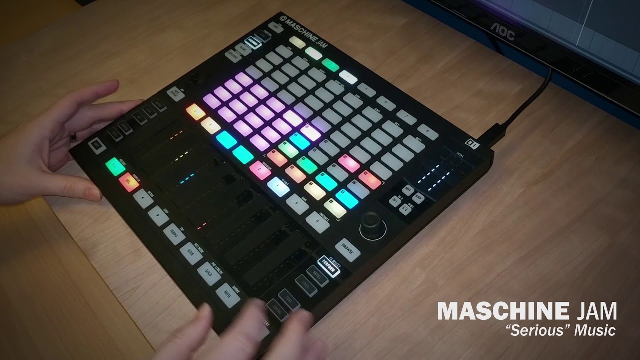 Maschine Jam - My first LIVE attempt