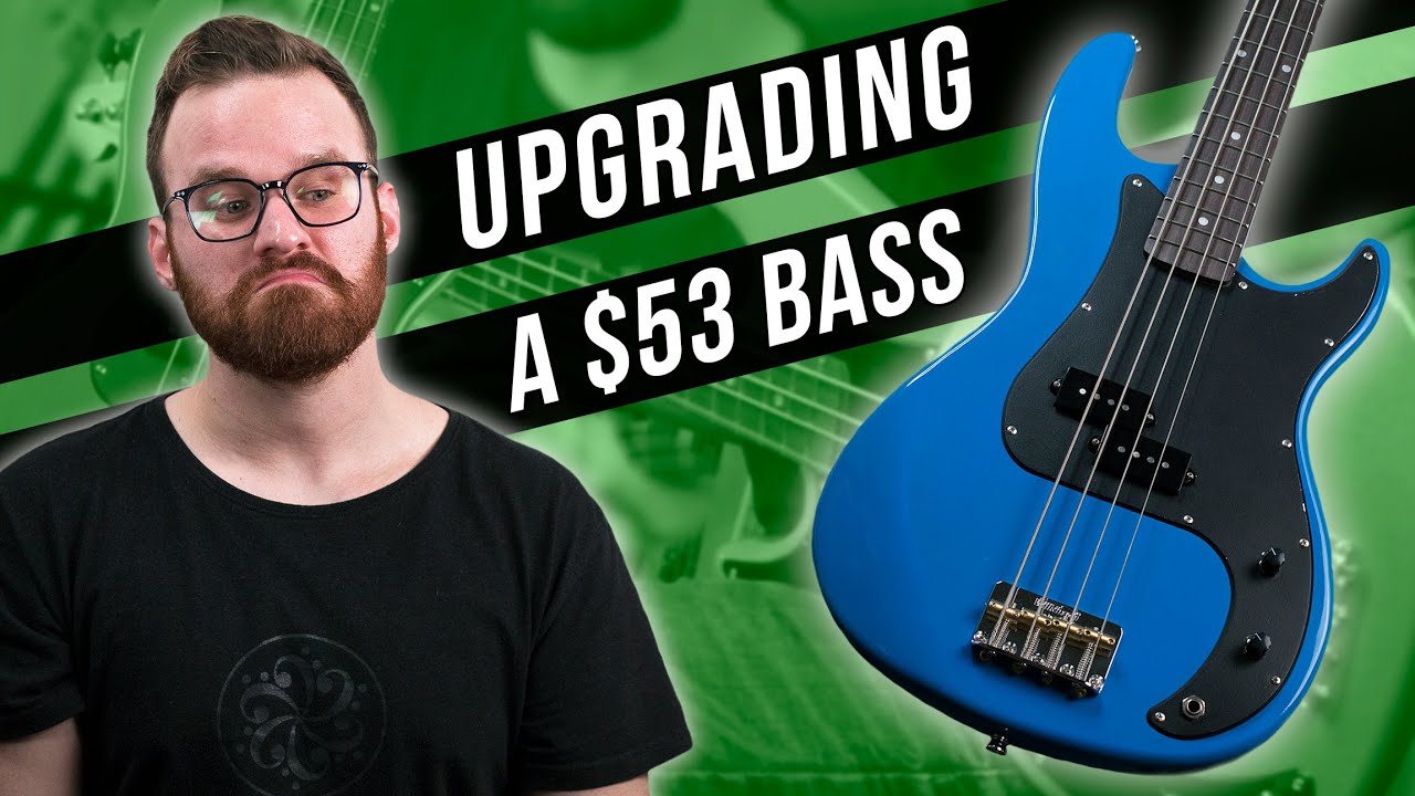 Могу ли я заставить этот P-Bass за 53 доллара звучать и играть хорошо?!