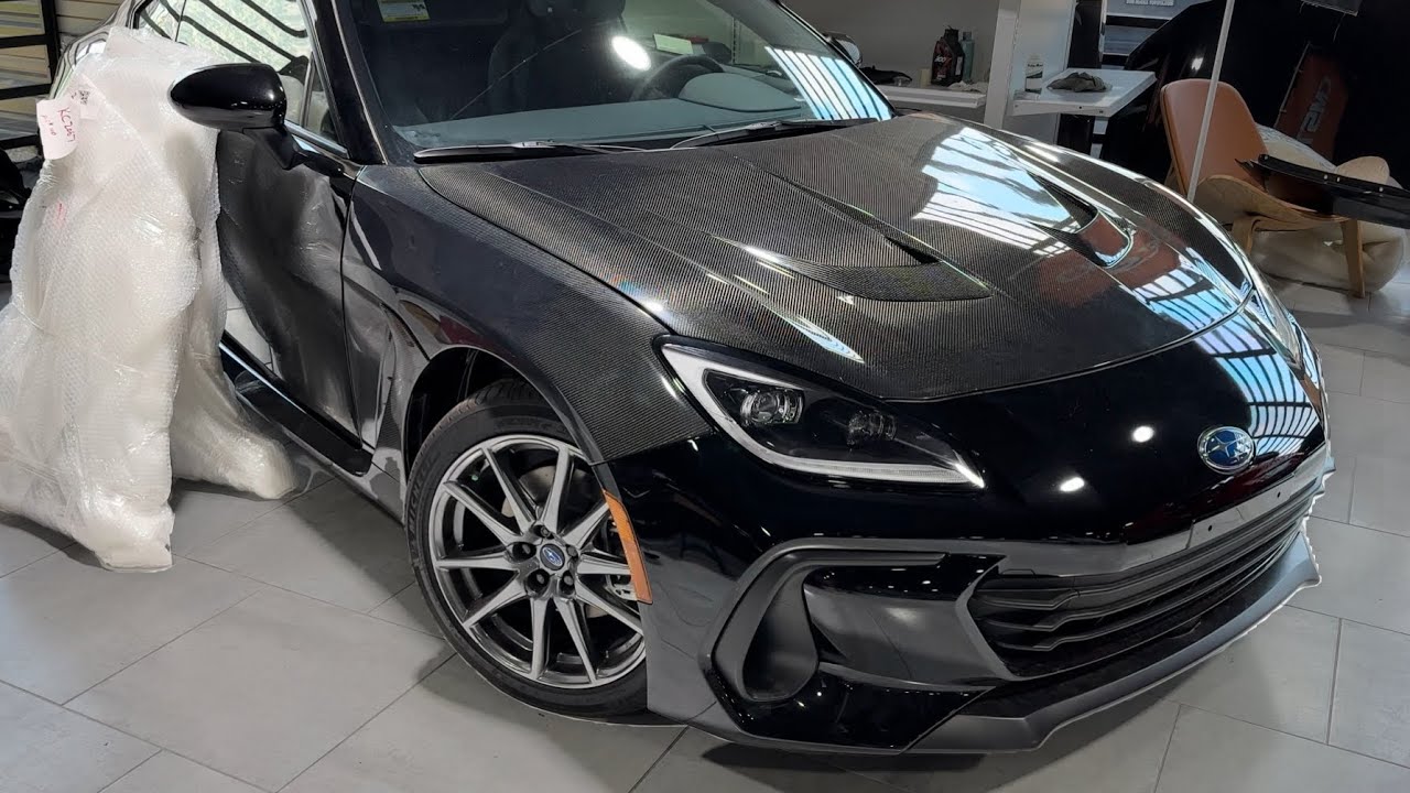 EPR OE Carbon Fiber Fenders Install GR86 / BRZ