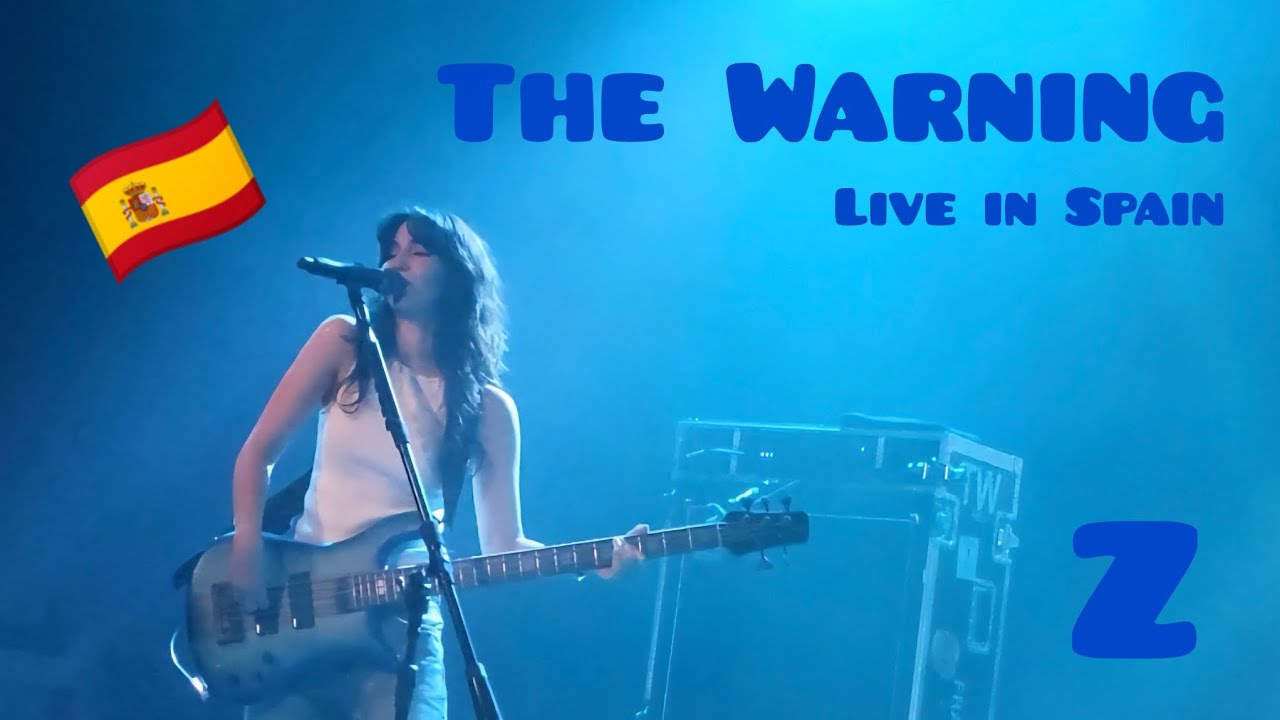 THE WARNING - Z - MADRID - 4/4/24 #live #music #concert #rock #tour #fyp @LiveMartin #martintw 