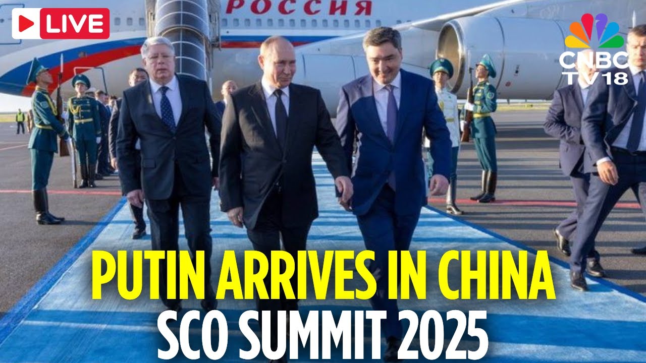 Putin in China LIVE: Russia's Putin Arrives in Tianjin Ahead of SCO Summit | Xi Jinping | Modi |N18G