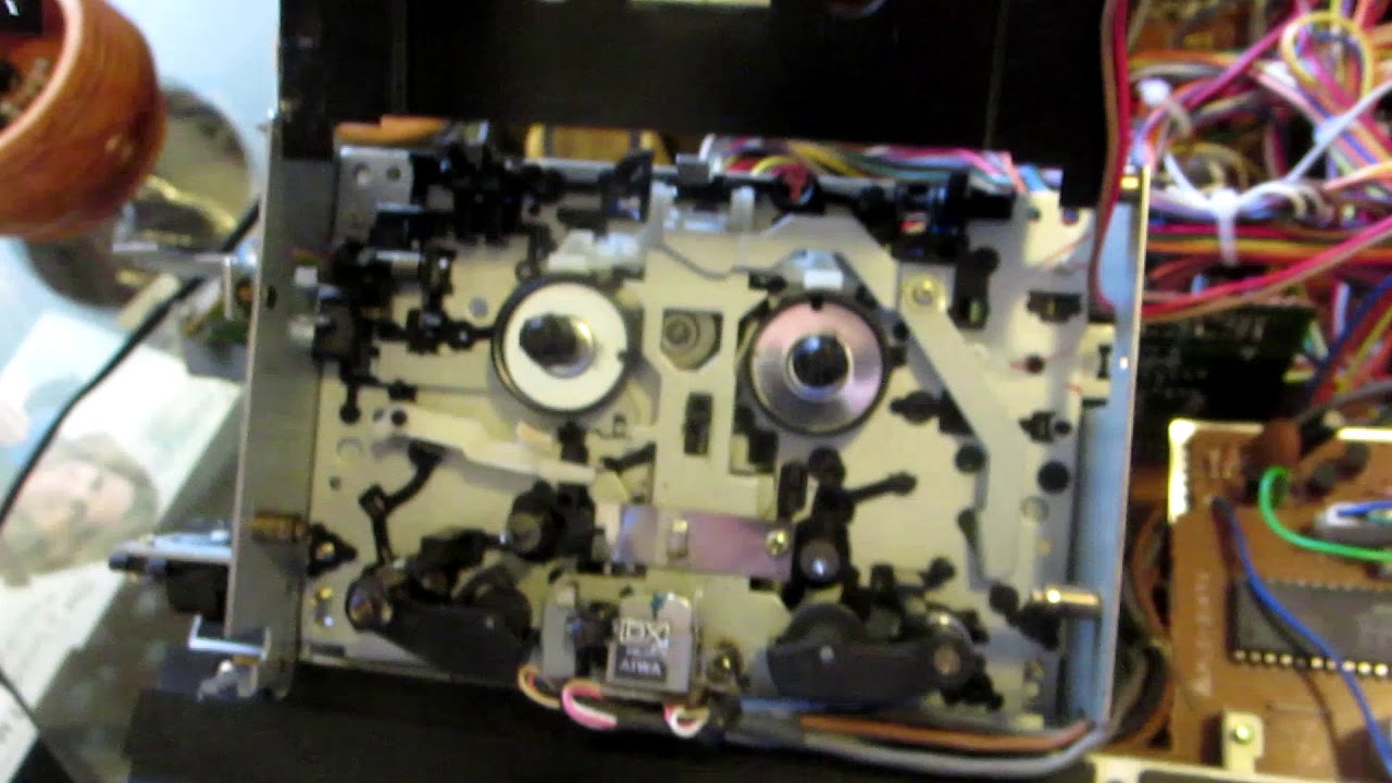 AIWA AD-F770 IDLER TIRE REPAIR (part 2)