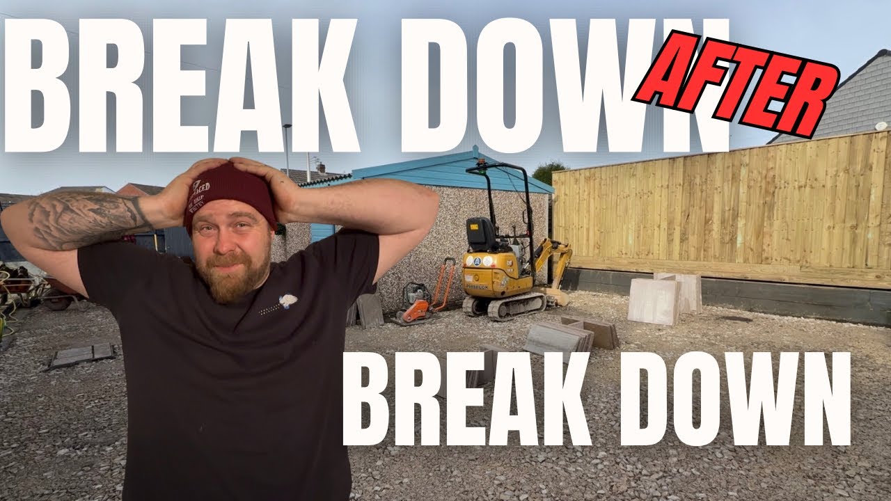 Patio Build: Overcoming Breakdowns & Setbacks!