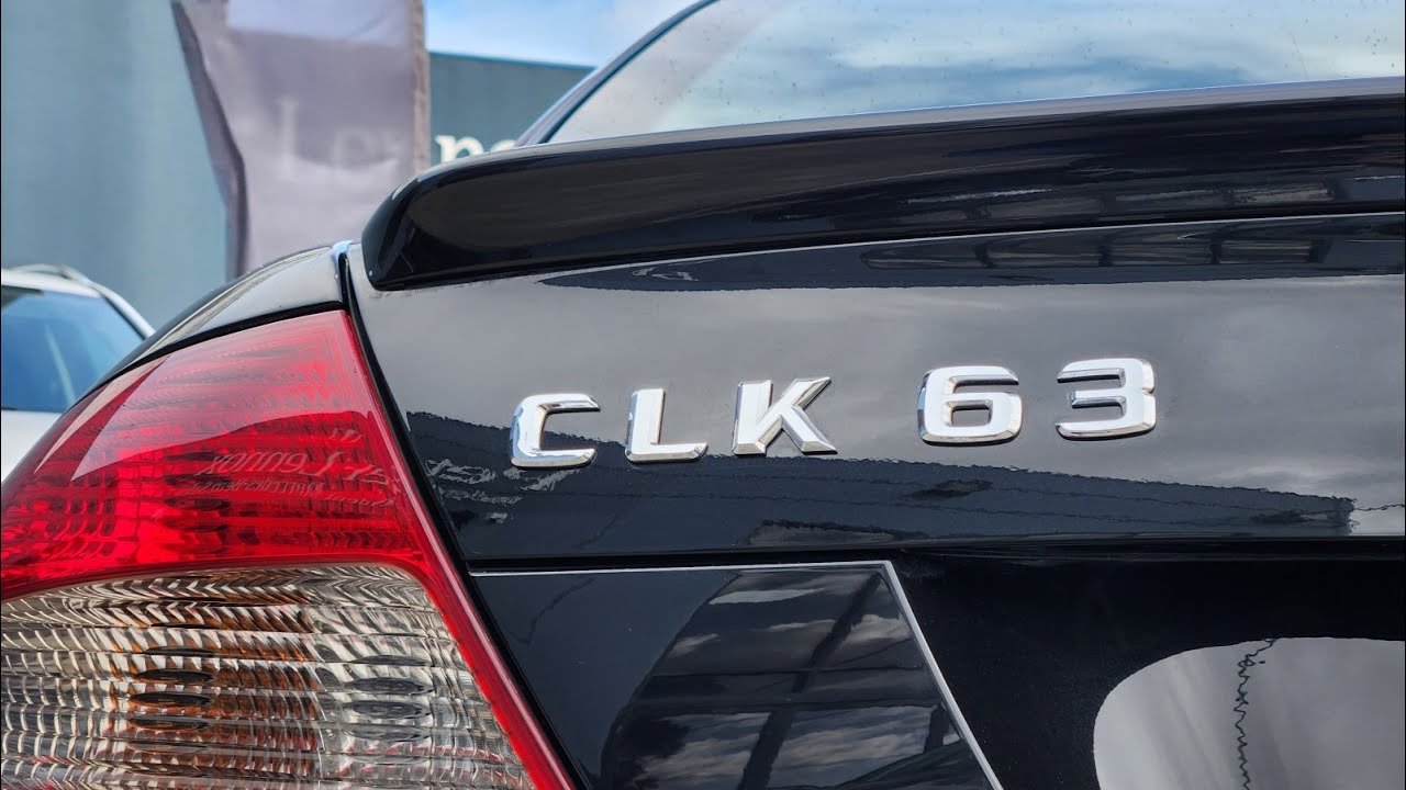 2007 Mercedes CLK63 AMG Black W209 Car of the Week