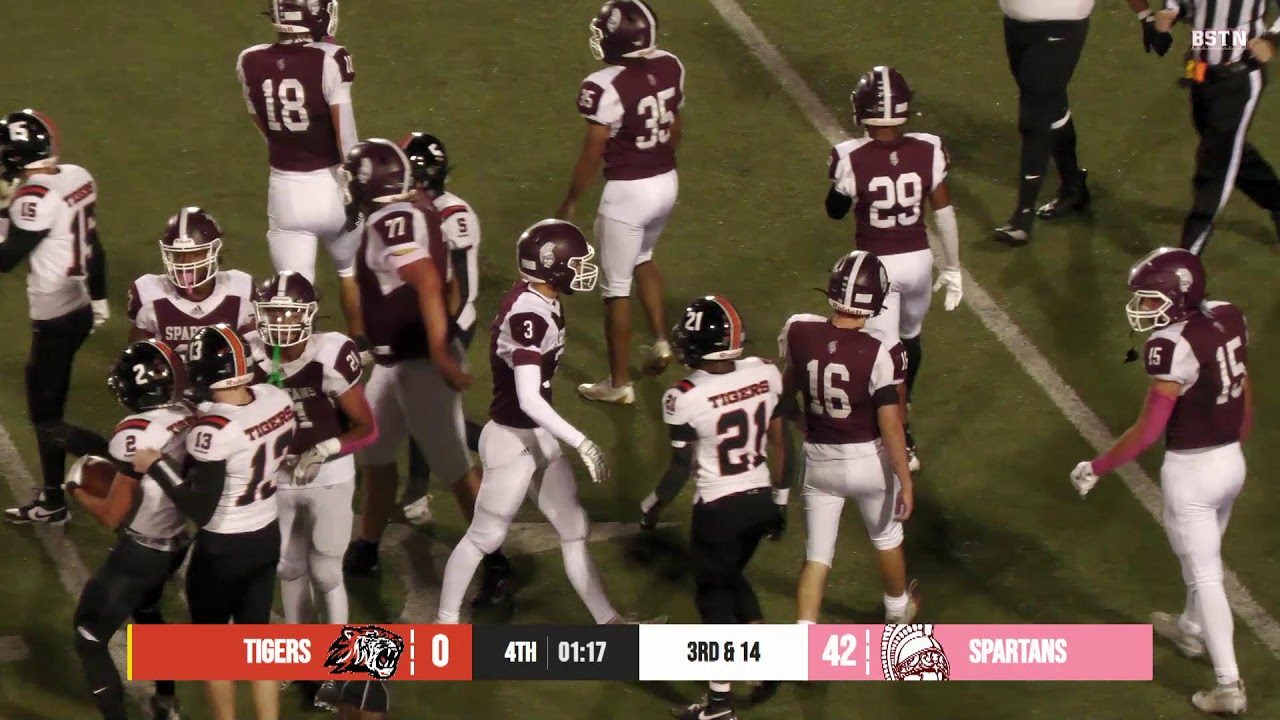Boardman Spartans vs Howland Tigers - 10/10/2025