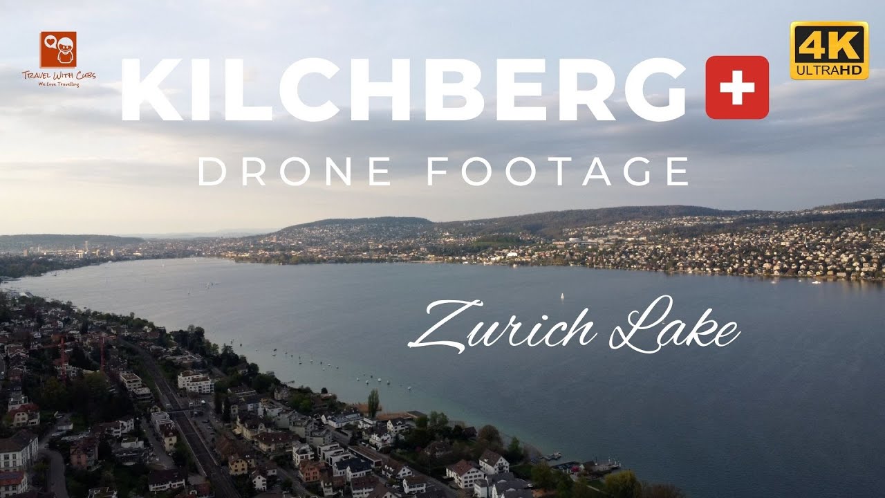 Breathtaking Aerial Views of Kilchberg, Switzerland | Lake Zurich From Above 🇨🇭| Episode 3