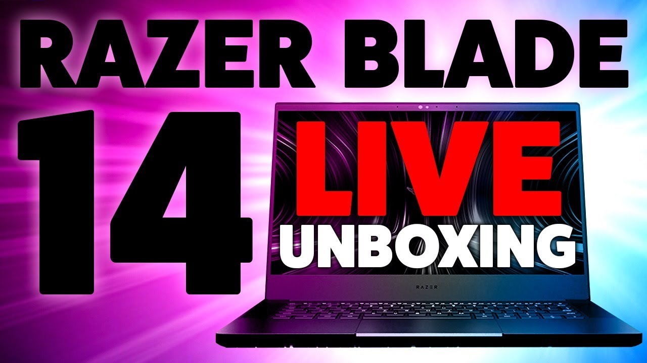 2021 Razer Blade 14 LIVE Unboxing and Setup!