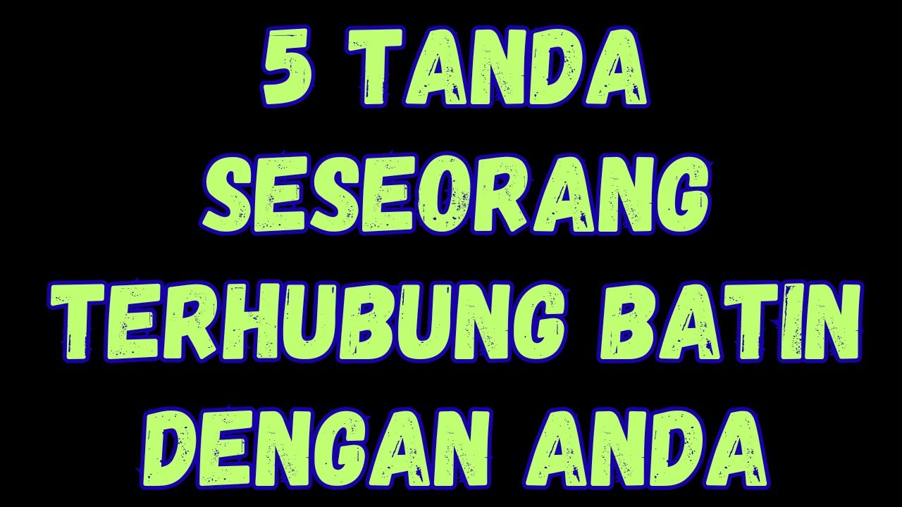5 Isyarat Spiritual Seseorang Tak Henti Memikirkan Anda hingga Membentuk Ikatan Batin Dengannya 2026