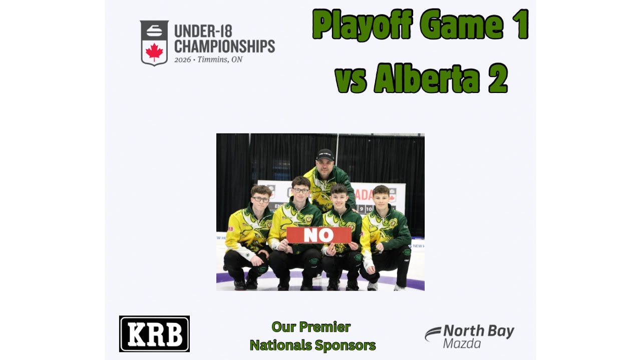 Playoff game 1 - take 2 - vs Alberta 2