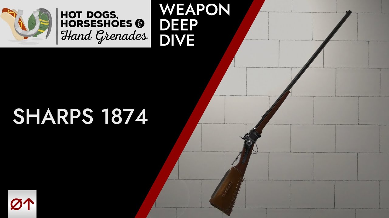 Sharps 1874 rifle // H3VR Weapon Deep Dive