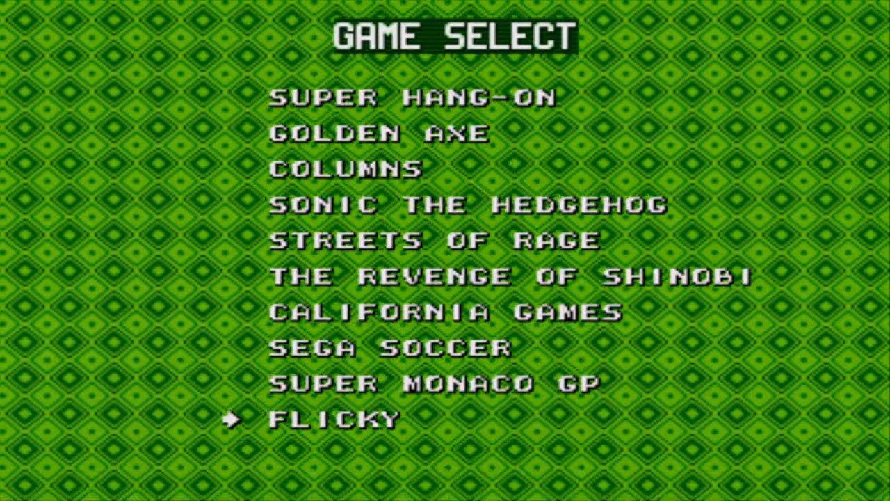 Mega Games 10 in 1 - Mega Drive - Genesis - Gameplay
