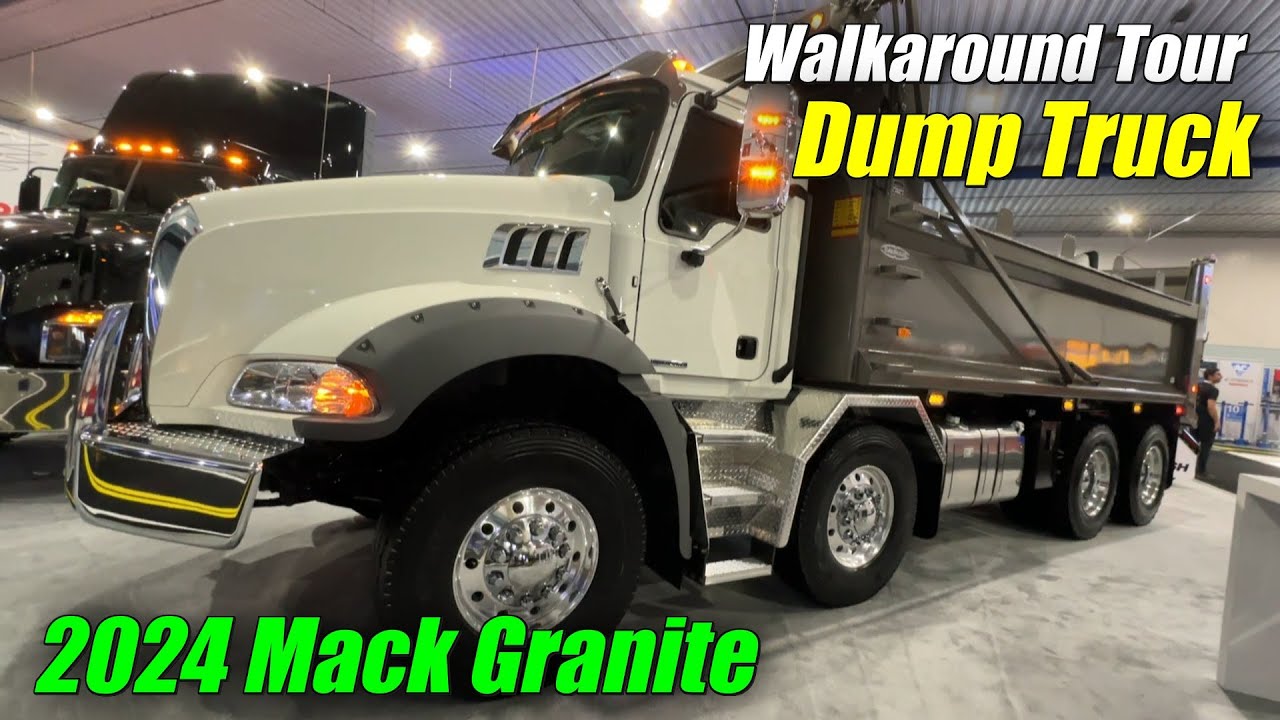 Amazing Dump truck ! 2024 Mack Granite with Daunais Body