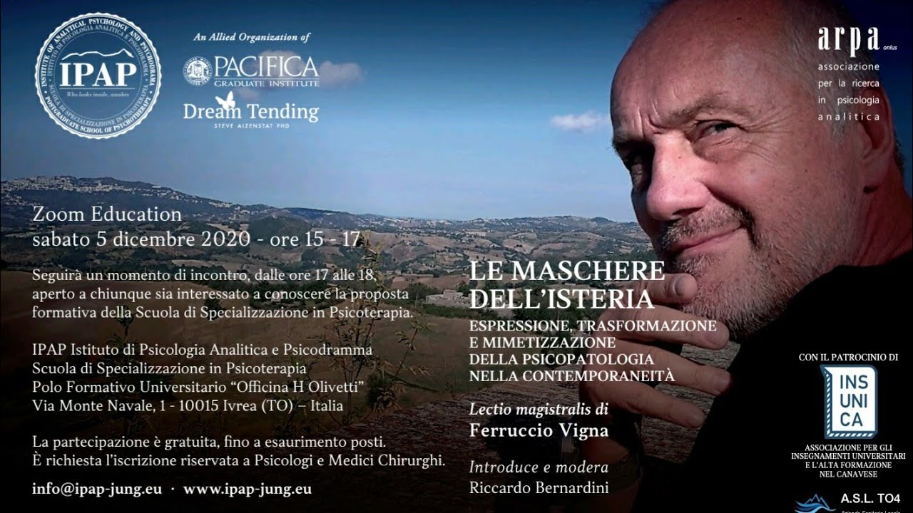 IPAP - Ferruccio Vigna - Le maschere dell'isteria - Ivrea, 05/12/2020