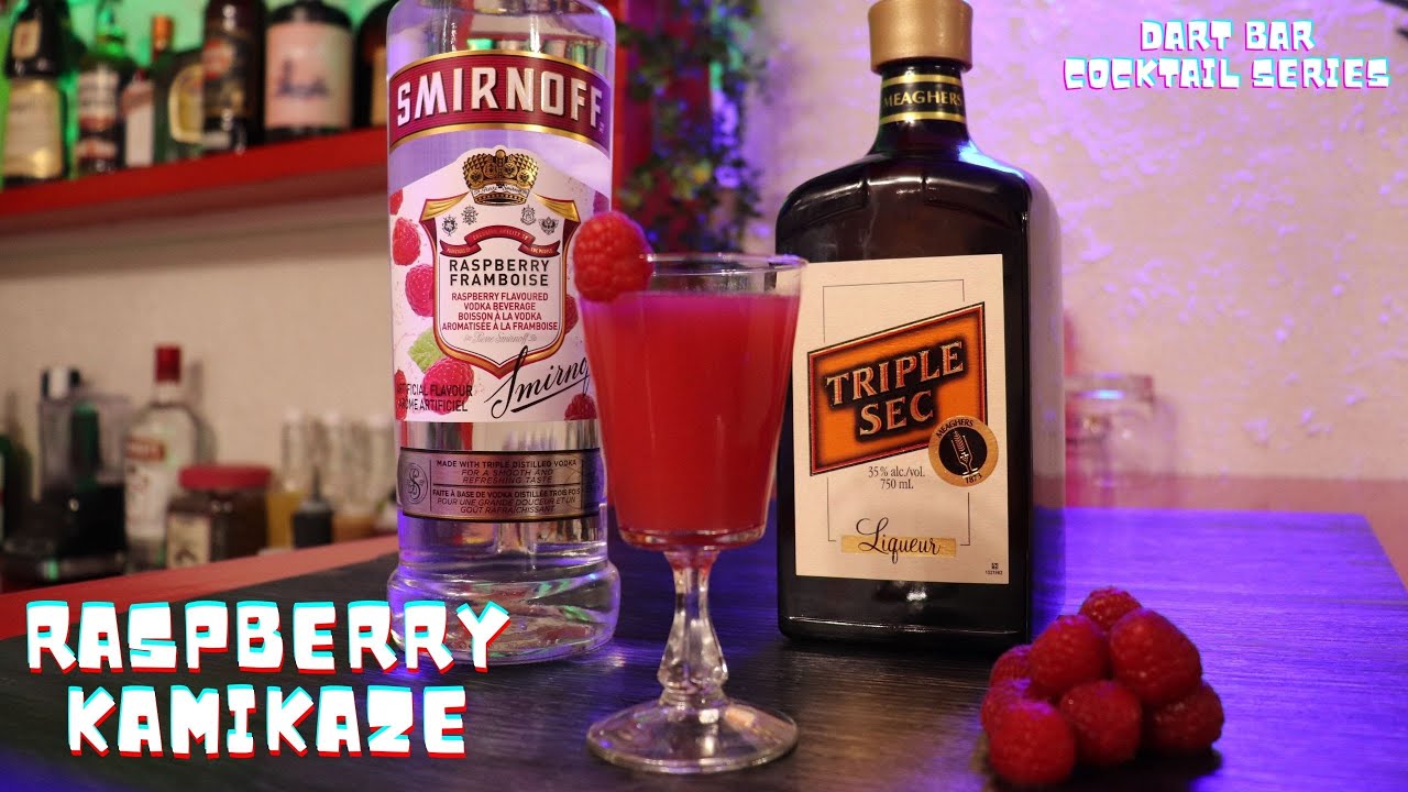 RASPBERRY KAMIKAZE | Cocktail Drink | Dart Bar Cocktail Series