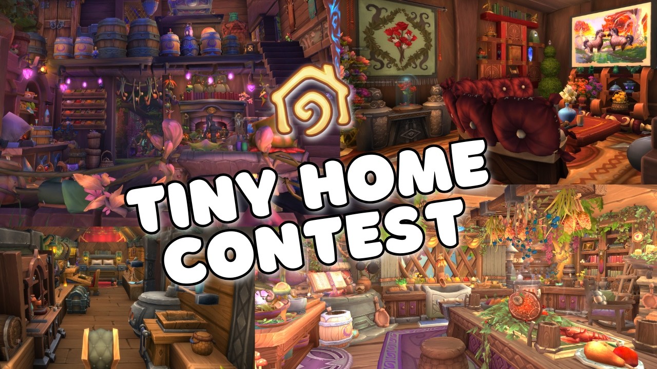WoW Housing Tiny House Contest Stream | 