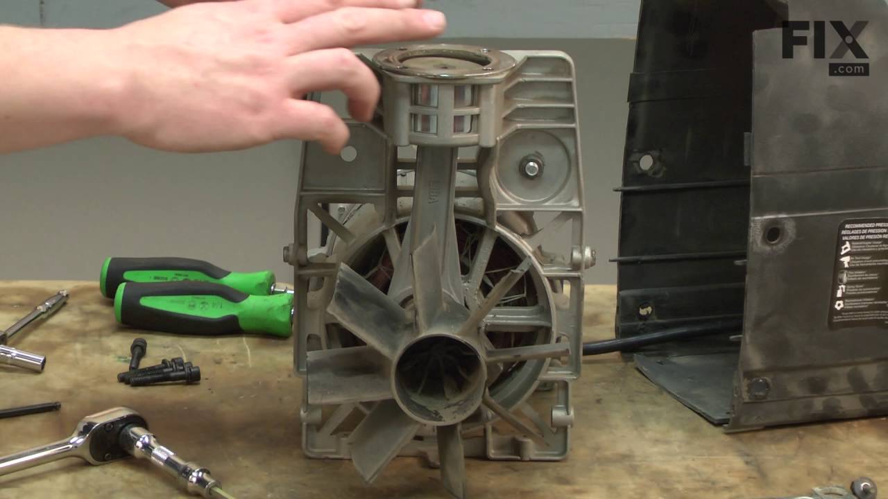 Campbell Hausfeld Oilless Air Compressor Repair – How to replace the Piston and Cyclinder Kit