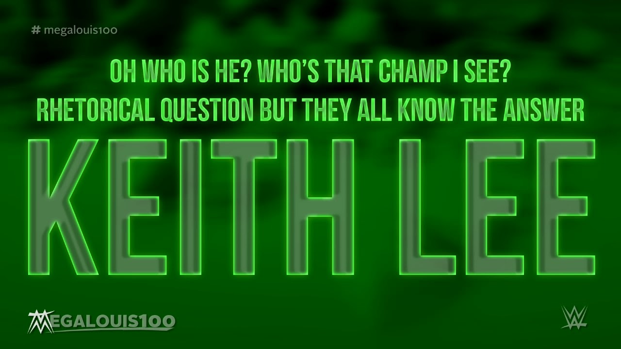 2019: Keith Lee WWE Entrance Theme Song - 