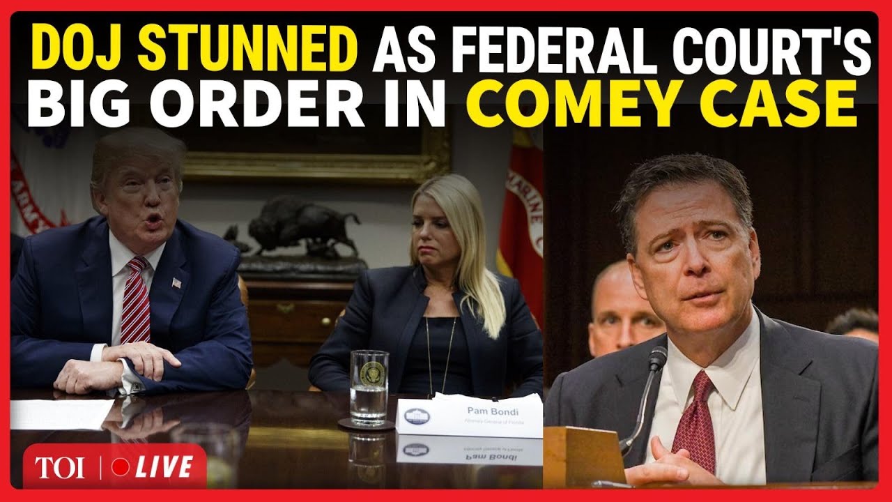 Drama In Federal Court;Judge Issues Stunning Order In James Comey Case; DOJ, Trump Plan Neutralised?