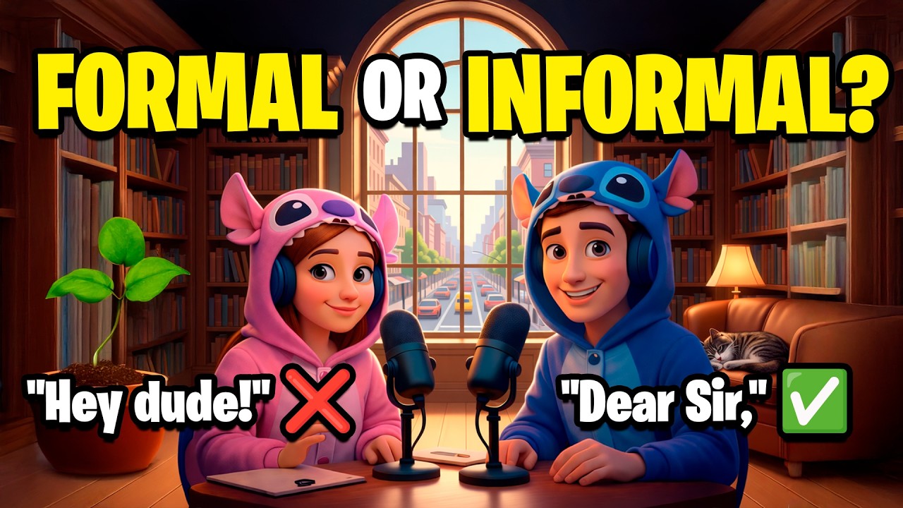 Stop Using the Wrong English! 🧐Formal vs Informal Explained Simply🔥😎