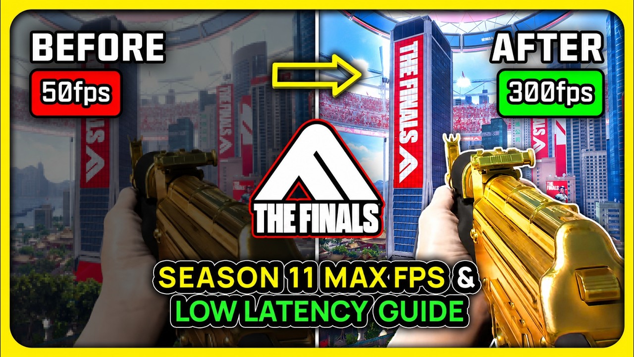 THE Finals, сезон 11 &mdash; Лучшие *новые* настройки ПК для МАКСИМУМА FPS ✅