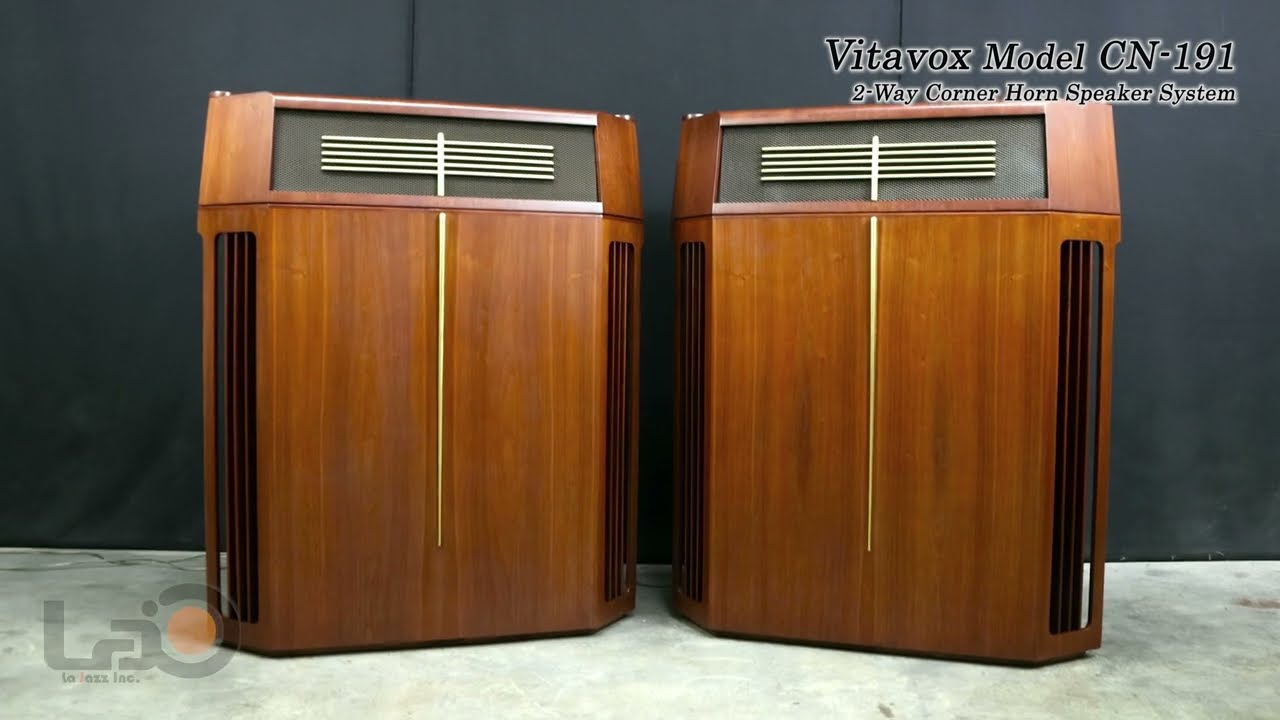 Vitavox CN-191 : 2-Way Corner Horn Speaker System