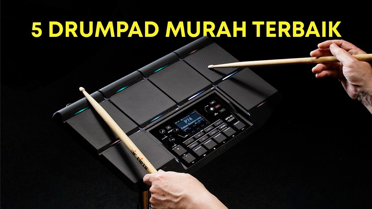 5 Rekomendasi Drum Pad Murah Terbaik Buat Ngejob Wedding & Latihan!
