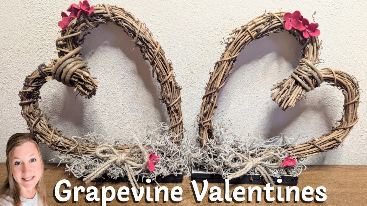 DIY Grapevine Valentines