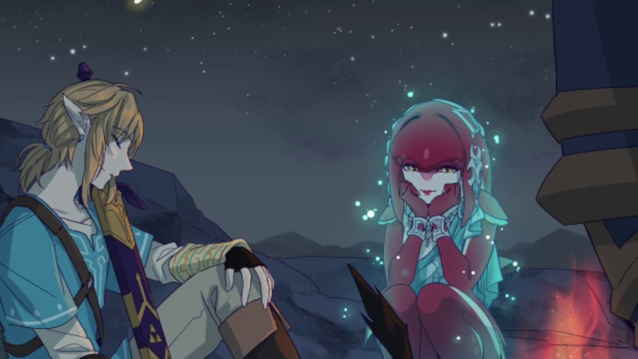 Link and Mipha Die a Happy Man