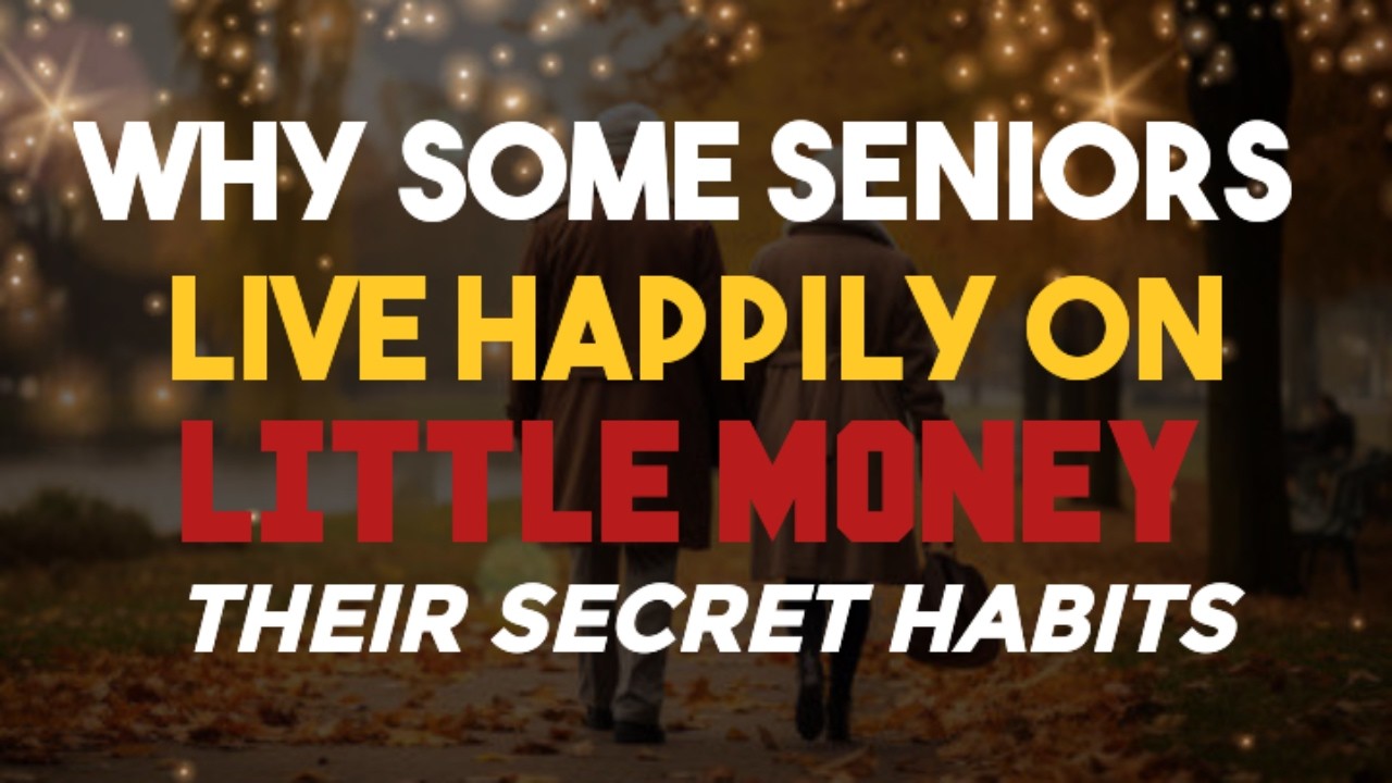 How Seniors Stay Happy With Less Money (Powerful Life Habits) #seniorlife #simpleliving #happylife