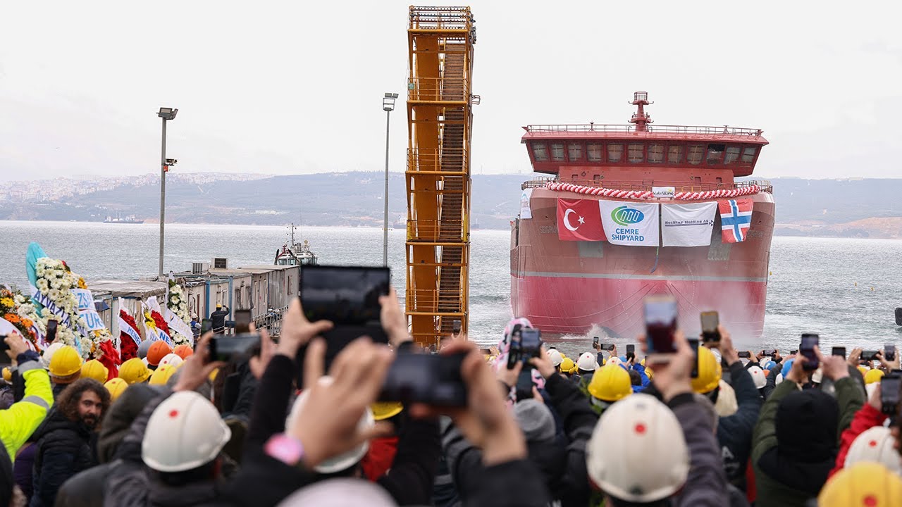 Launching Day of NB77 Seigrunn