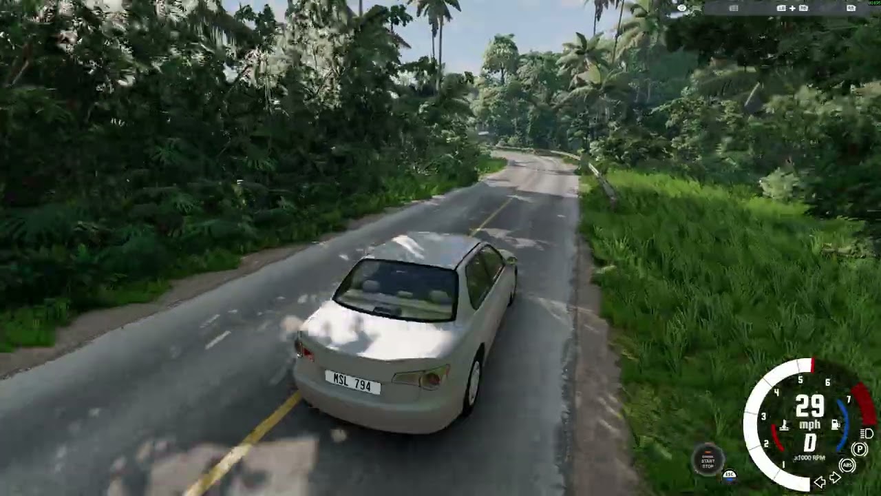 BeamNG.Drive - Hirochi Sunburst FWD