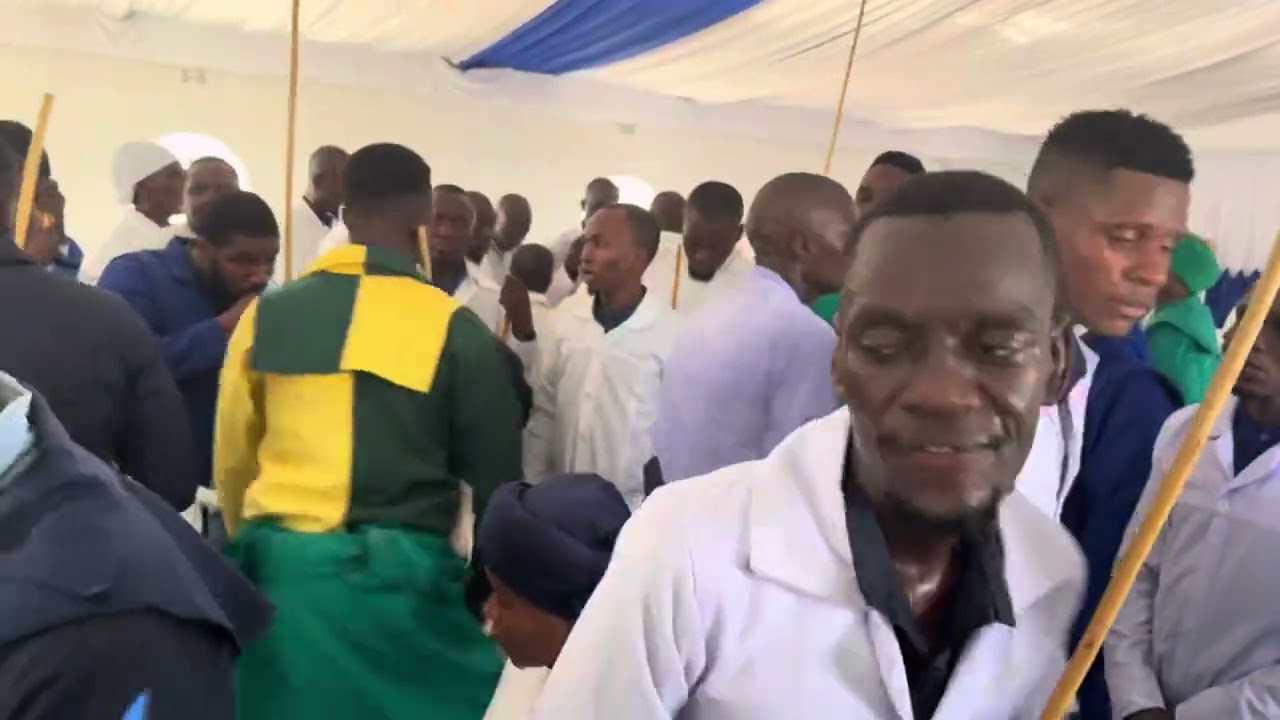 After ordination, Holy Bontle Apostolic Church in Zion 