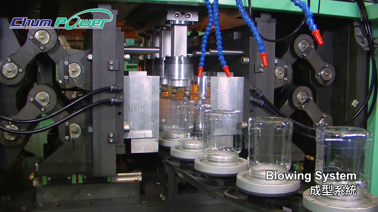 Wide Neck Bottles Solution  / CPSB-4000WE / PET Stretch Blow Molding Machine /  PET吹瓶機  /  CHUMPOWER