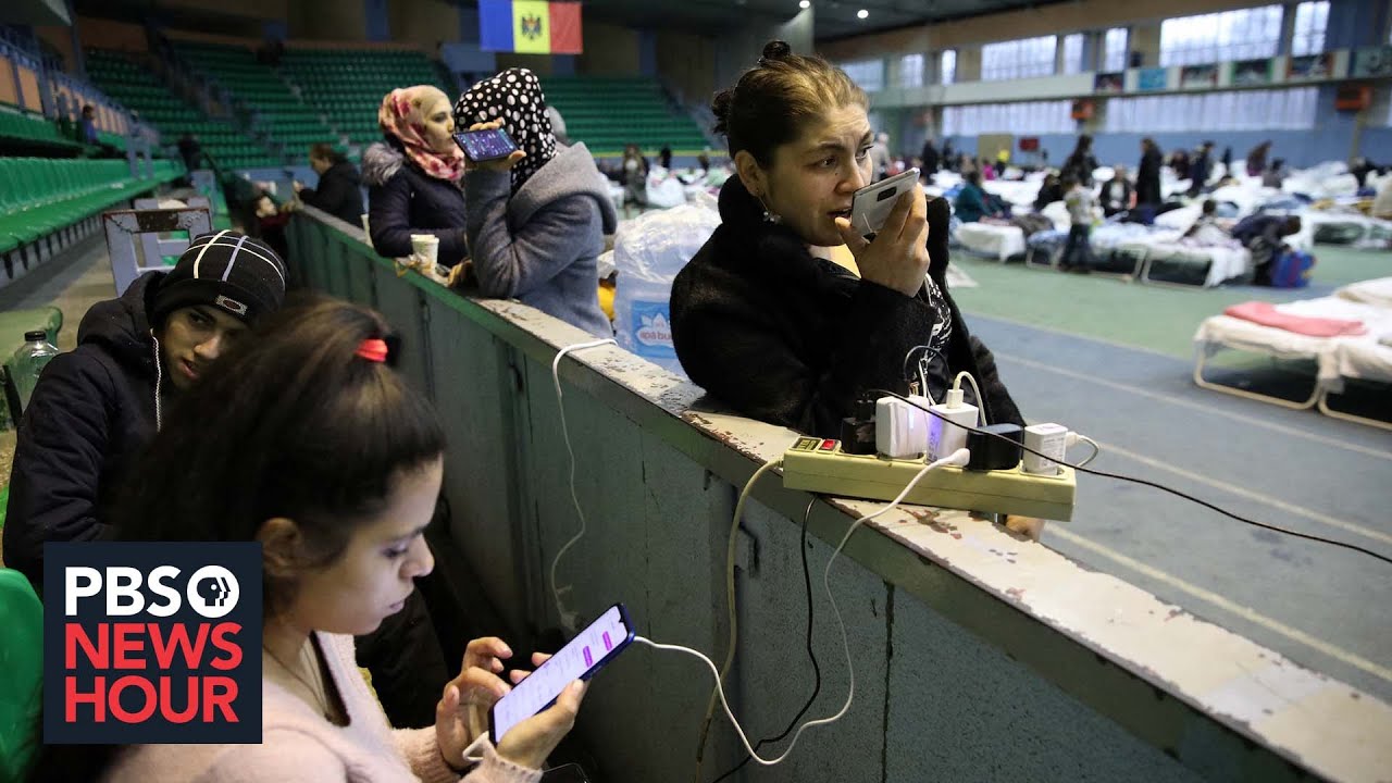 Mass exodus of Ukrainians strains capacity of neighboring Moldova