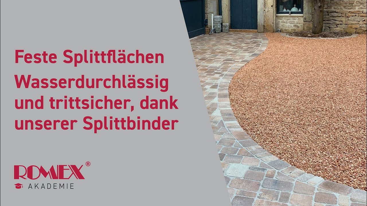 ROMPOX - Splitt- und Kiesbinder Anleitungsvideo