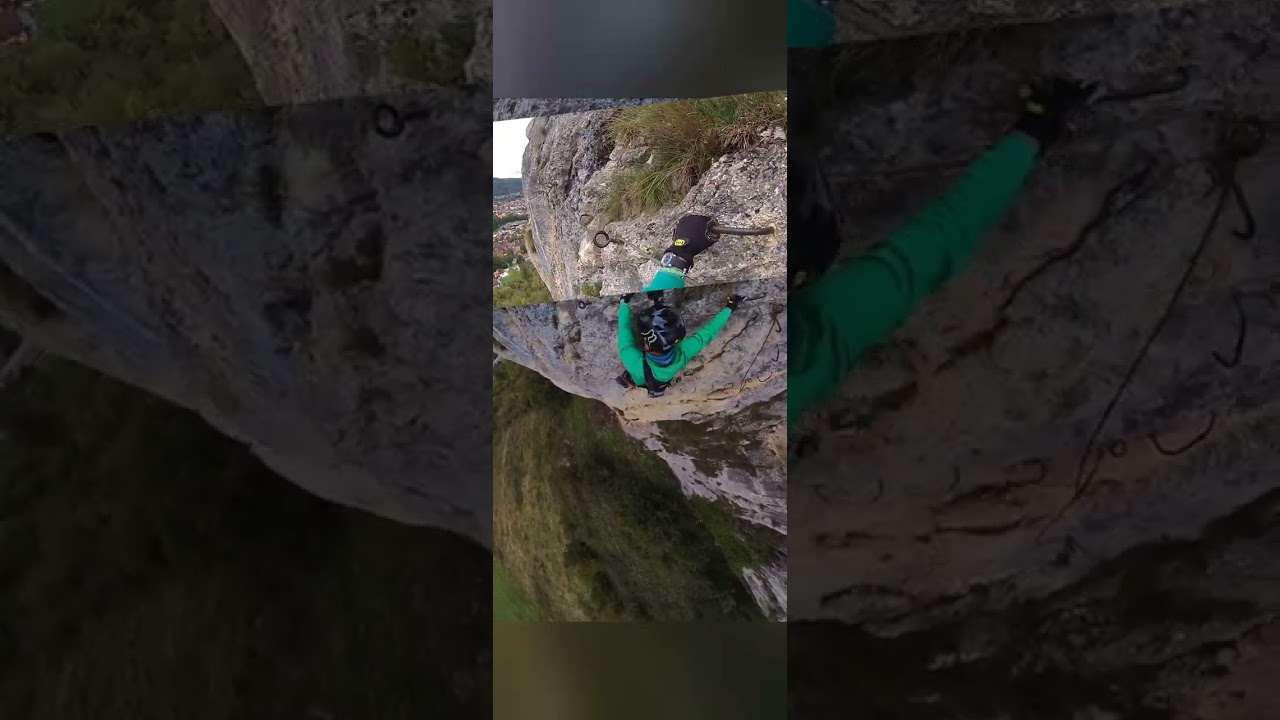 via ferrata en Franche-Comté