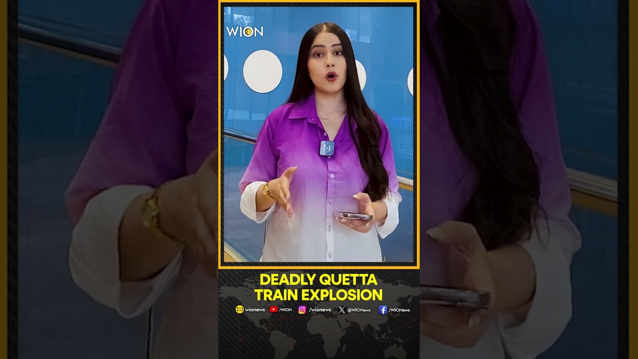 Pakistan: Quetta Train Explosion Kills At Least 24 | WION Shorts