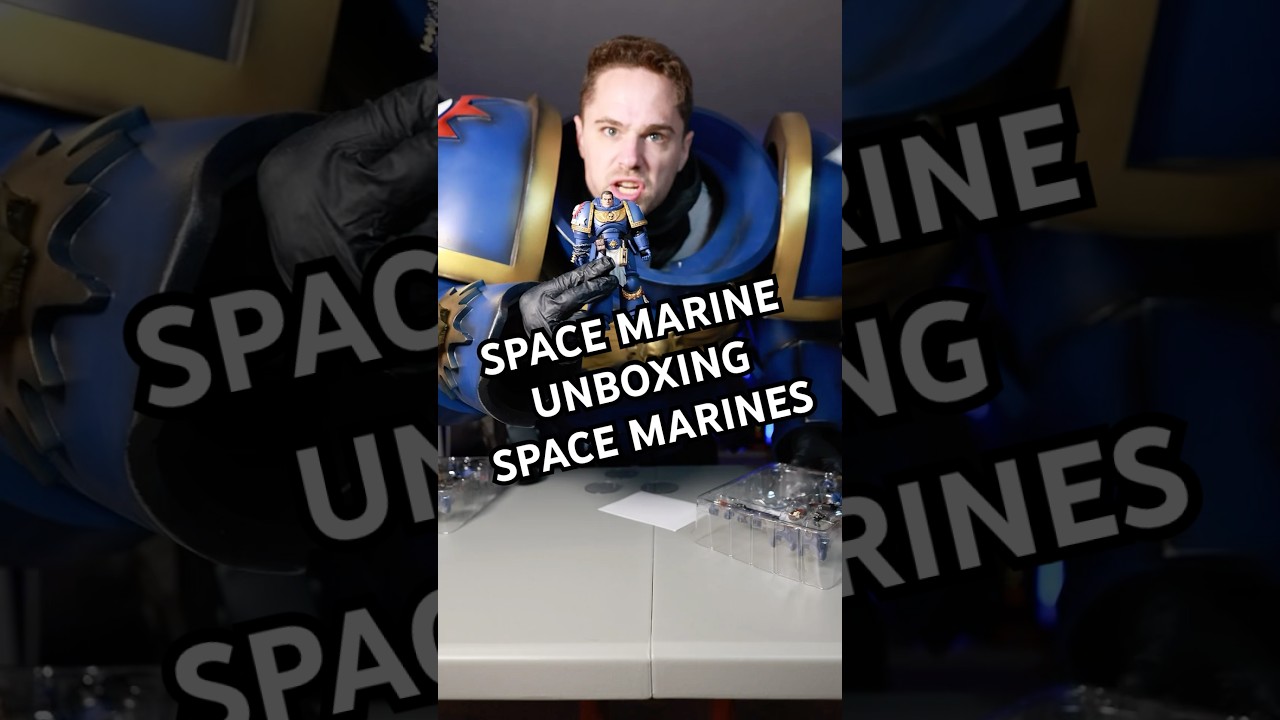 UNBOXING WARHAMMER 40k FIGURES #warhammer #warhammer40k #spacemarine2 #shorts