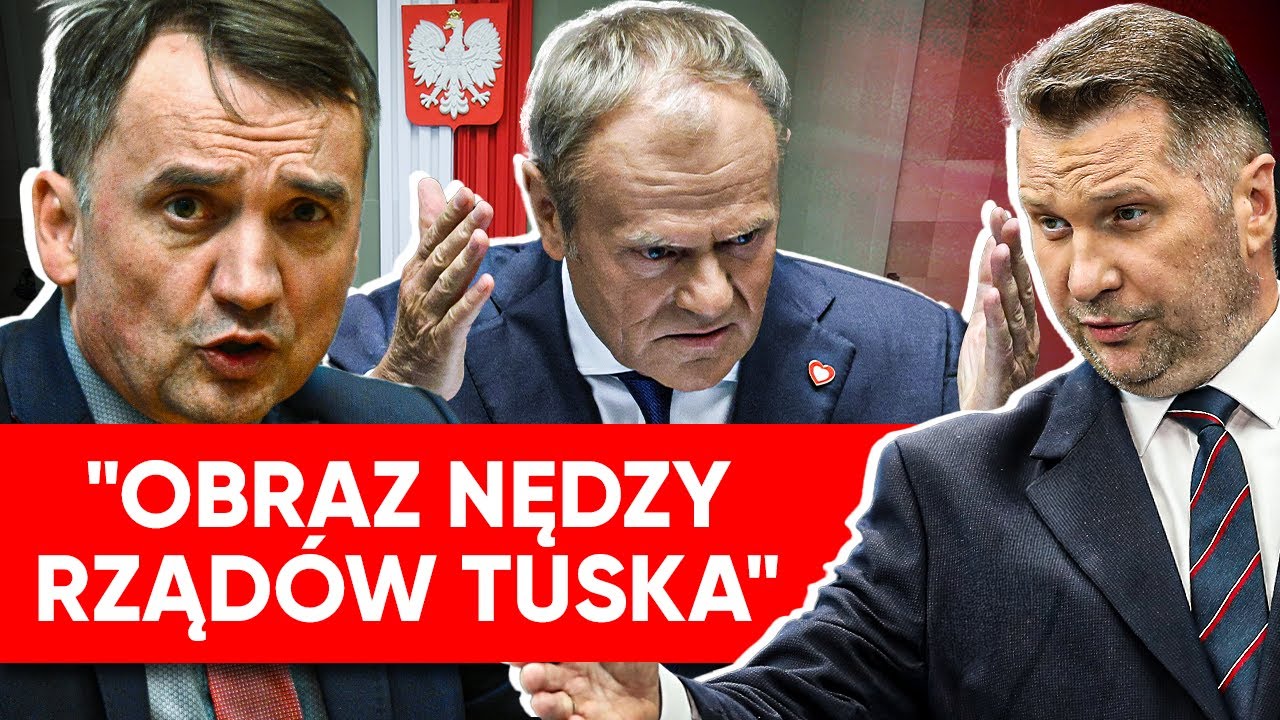 Politycy o exposé. Czarnek: To jest obraz nędzy rządów Tuska
