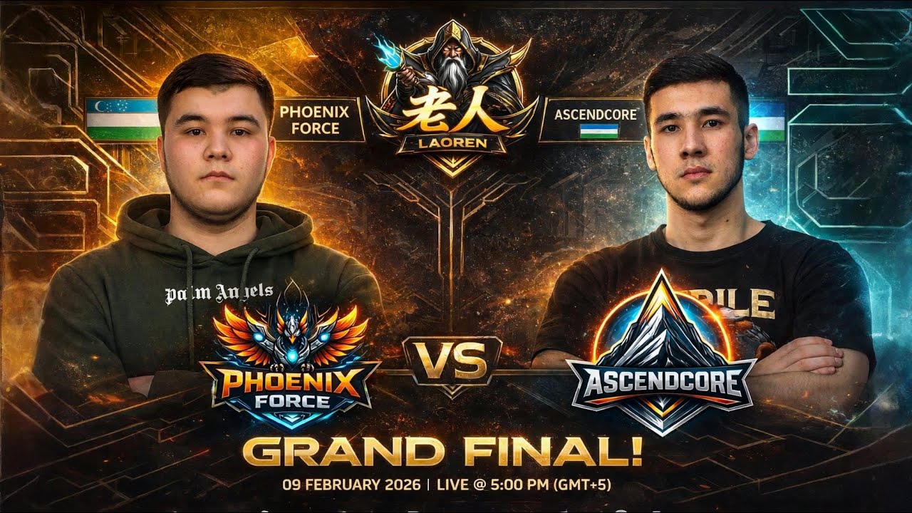BUGUN FINAL | ASCENDCORE VS PXOENIX FORCE | MOBILE LEGENDS LAOREN TOURNAMENT