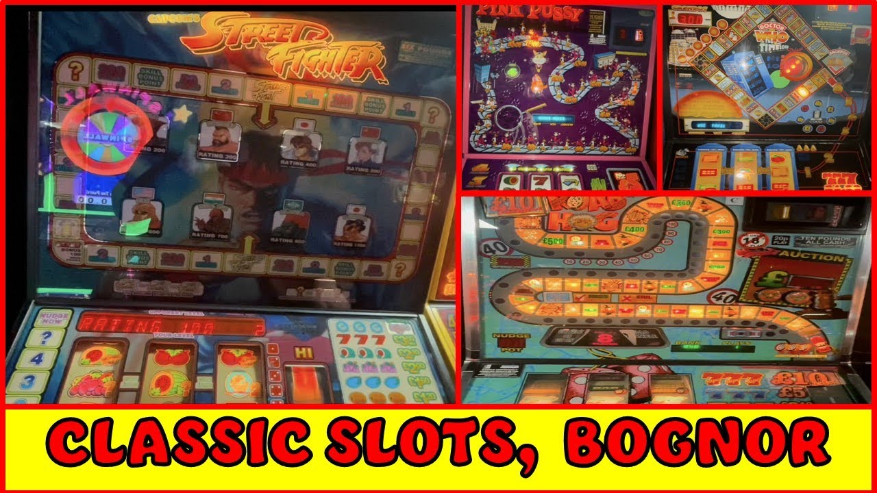 Classic fruit machine play, Bognor