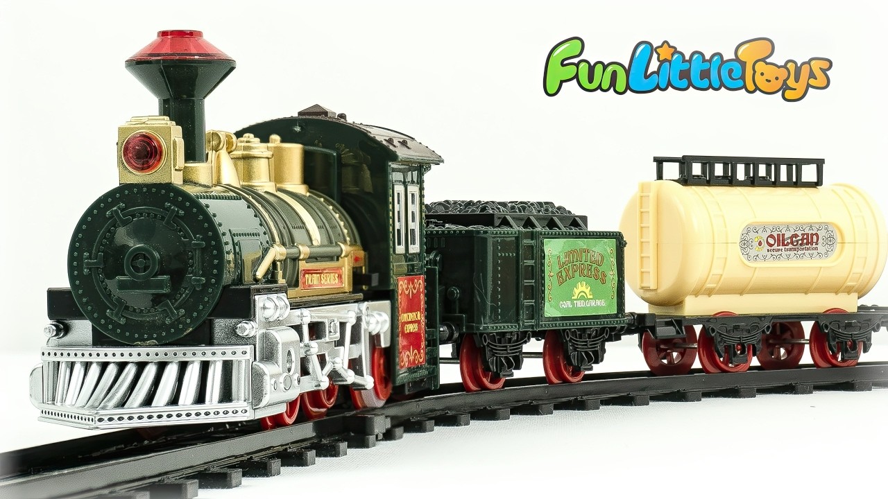 FunLittleToys Continental Express Train Set Unboxing