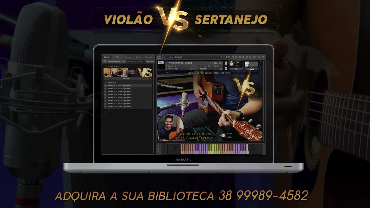 LOOP VIOLÃO SERTANEJO