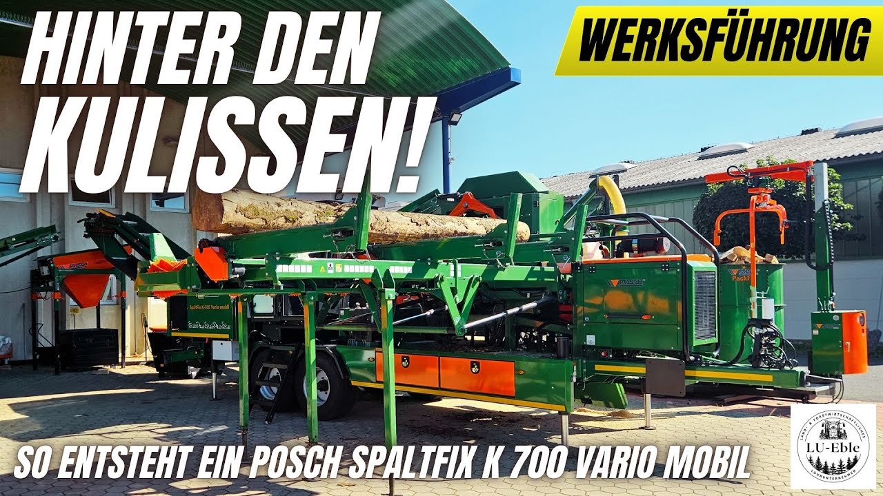 Hinter den Kulissen: So entsteht ein POSCH SpaltFix K 700 Vario mobil | exklusive Werksf&uuml;hrung